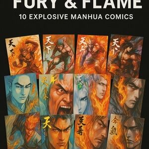 Fury & Flame – 10 Explosive Manhua Comics lot 16